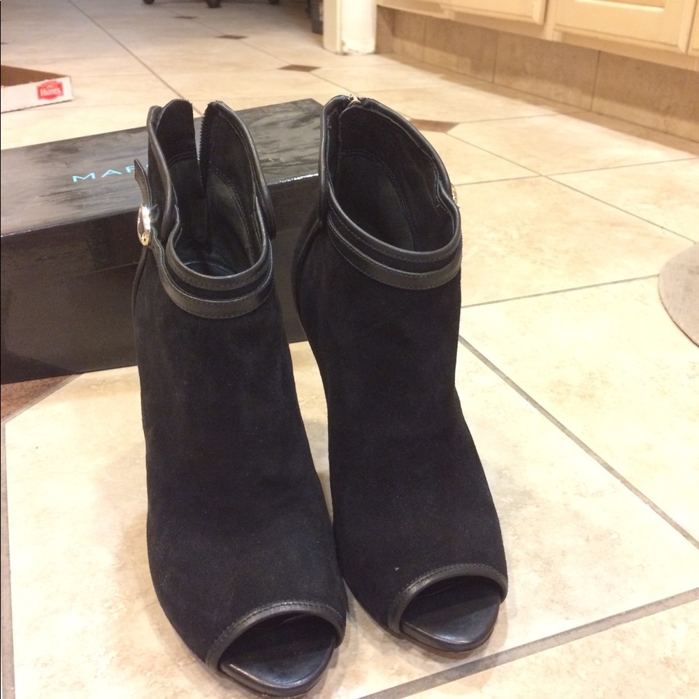 Marciano Bever Peep Toe Bootie